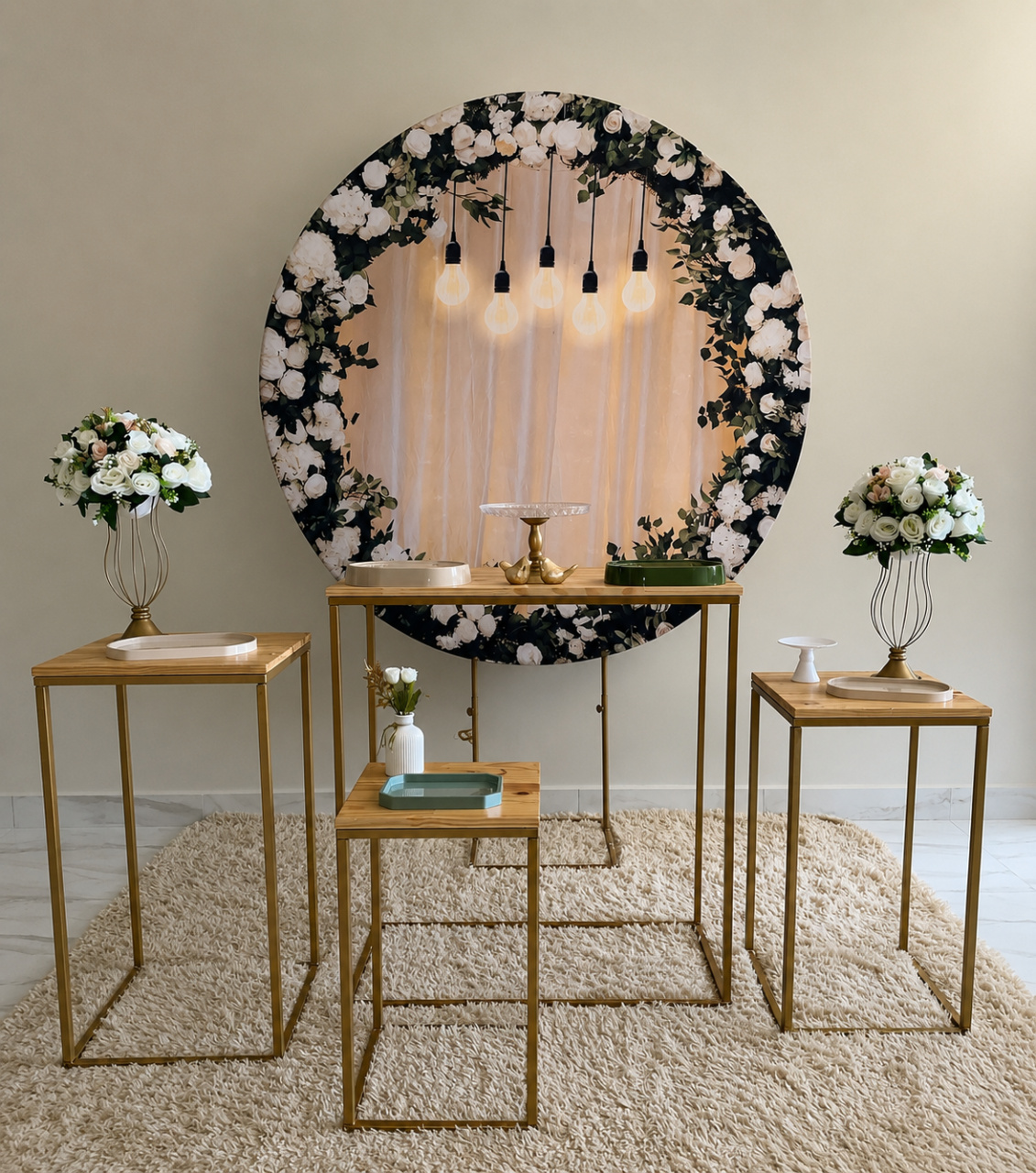 Kit Ouro Casamento Floral 1 - Maria Luiza Cardoso Barbosa