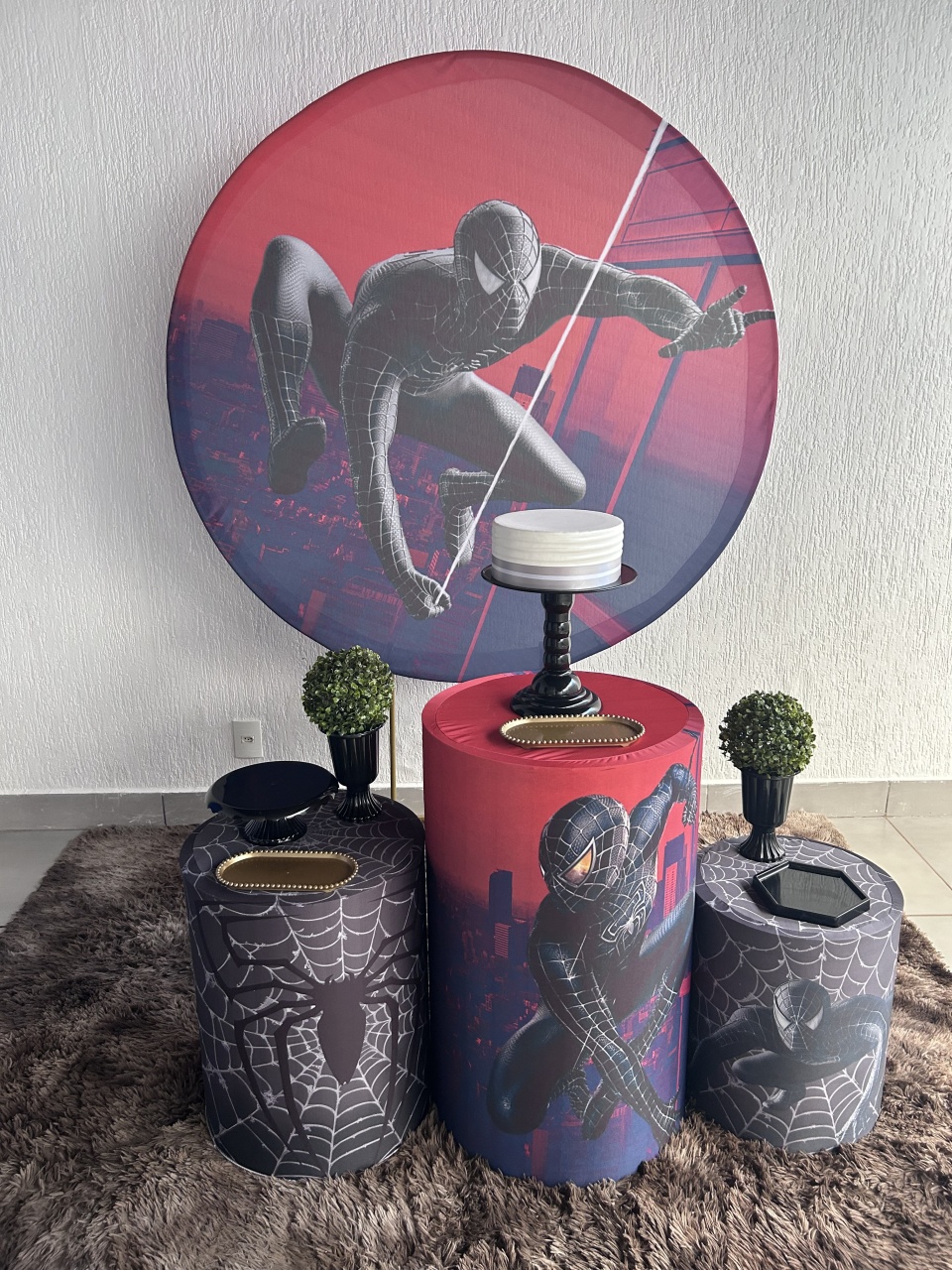 Kit Bronze Homem Aranha Black - Maria Luiza Cardoso Barbosa