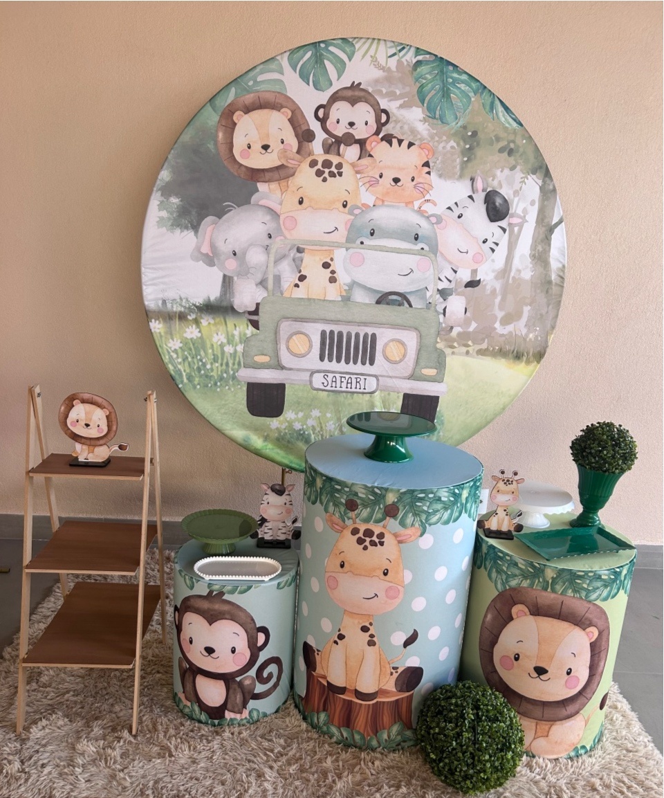 Kit Prata Safari - Maria Luiza Cardoso Barbosa