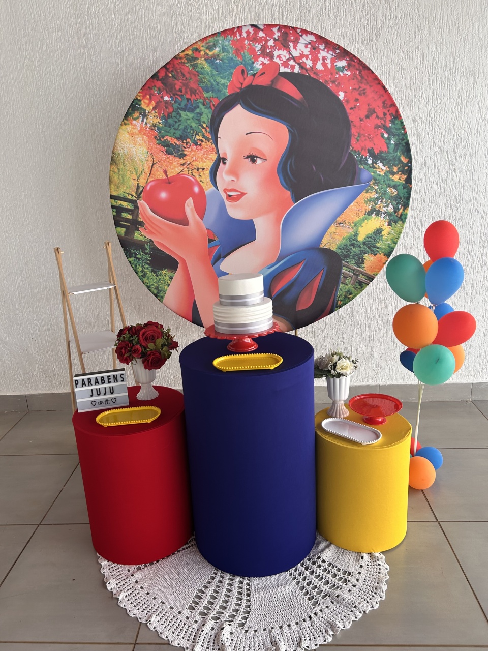 Kit Prata Branca de Neve 2 - Maria Luiza Cardoso Barbosa