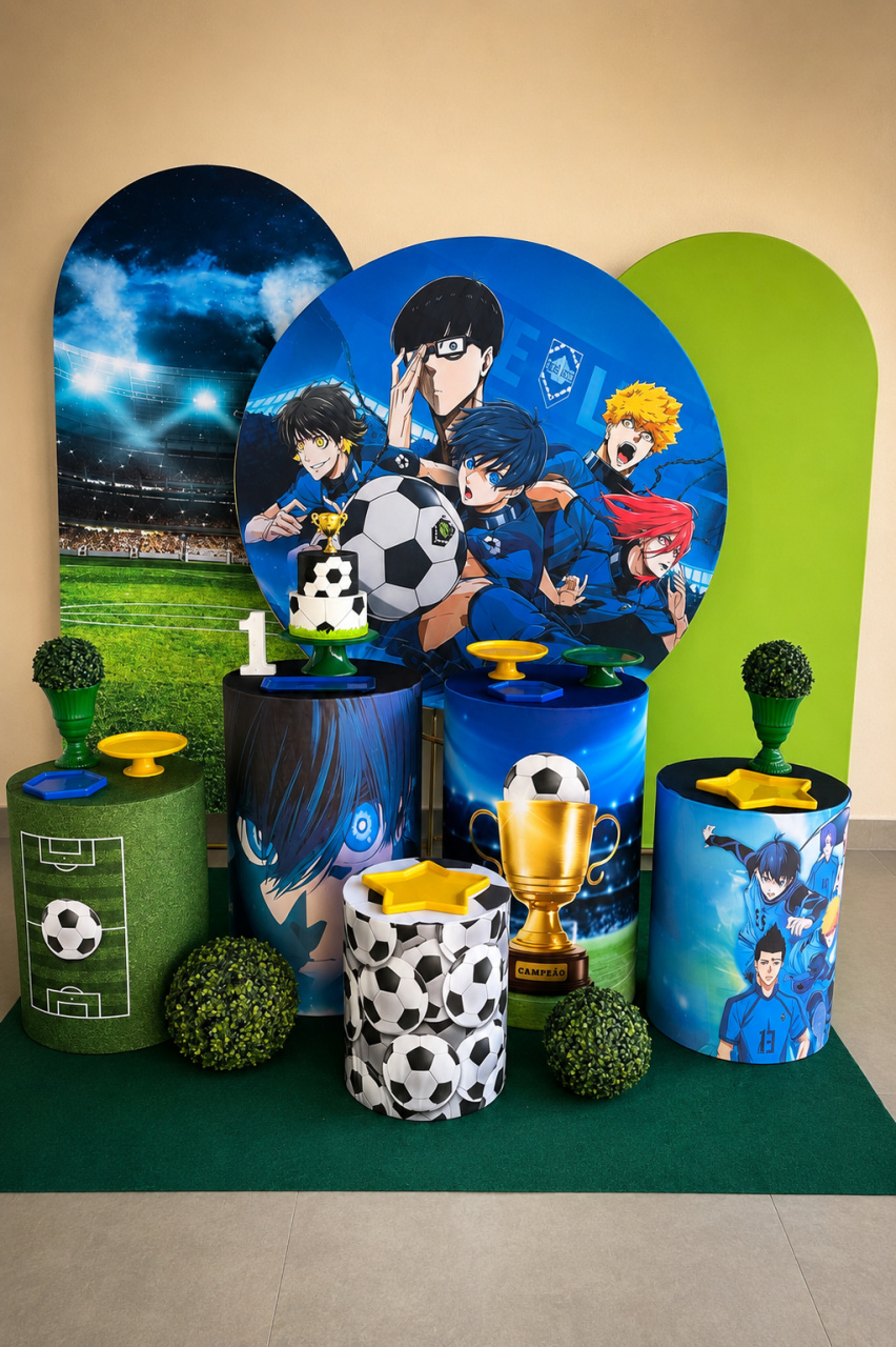 Kit Blue Lock - Maria Luiza Cardoso Barbosa