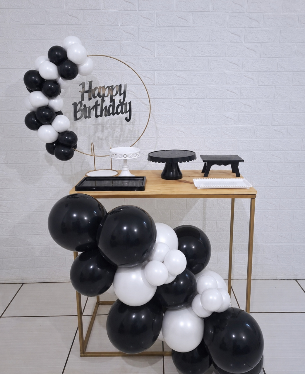 Mini Kit Preto E Branco - Maria Luiza Cardoso Barbosa