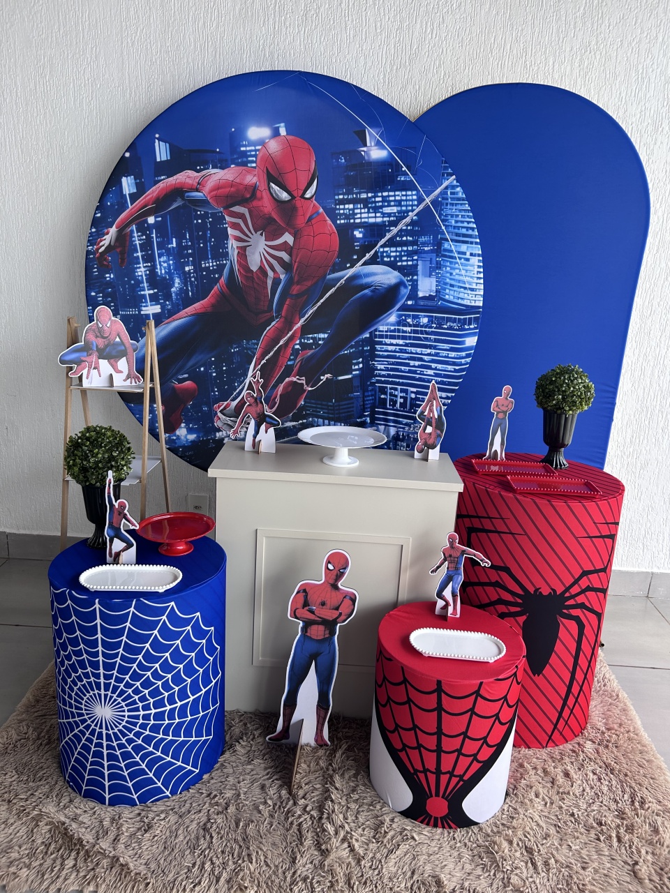 Kit Safira Homem Aranha Azul - Maria Luiza Cardoso Barbosa