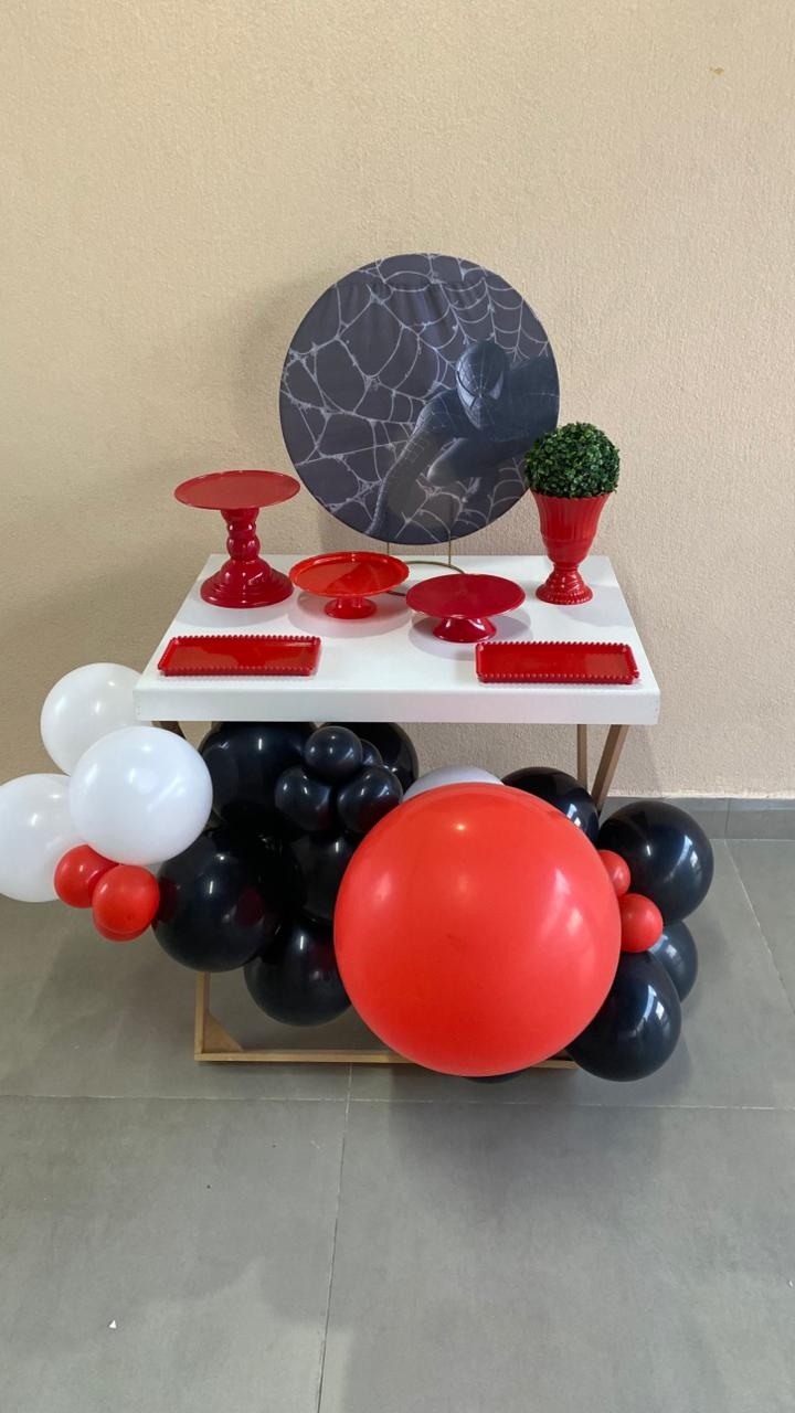 Mini Kit Homem Aranha Black - Maria Luiza Cardoso Barbosa