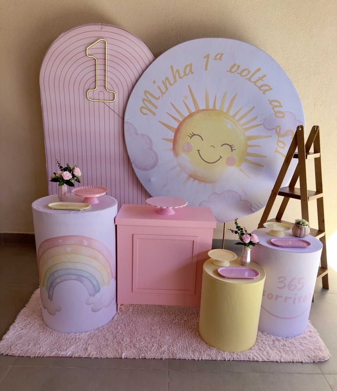 Kit Safira Com Led Minha Primeira Volta Ao Sol - Maria Luiza Cardoso Barbosa