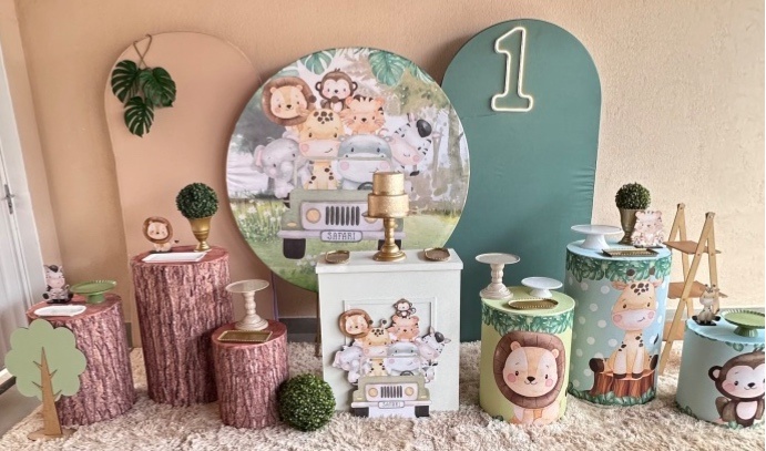 Kit Imperial Selva Com Led - Maria Luiza Cardoso Barbosa