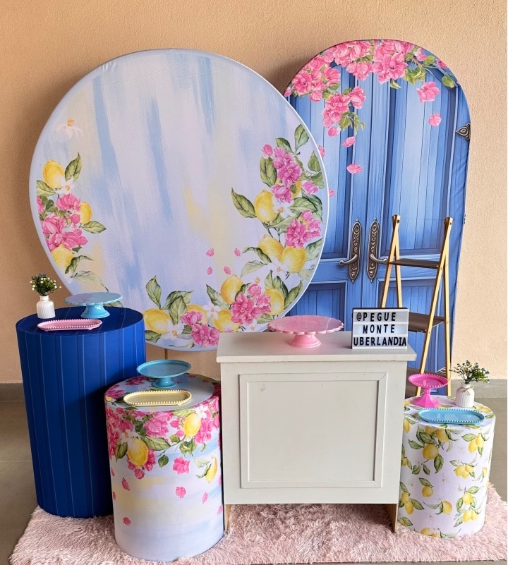 Kit Safira Limão E Flores - Maria Luiza Cardoso Barbosa