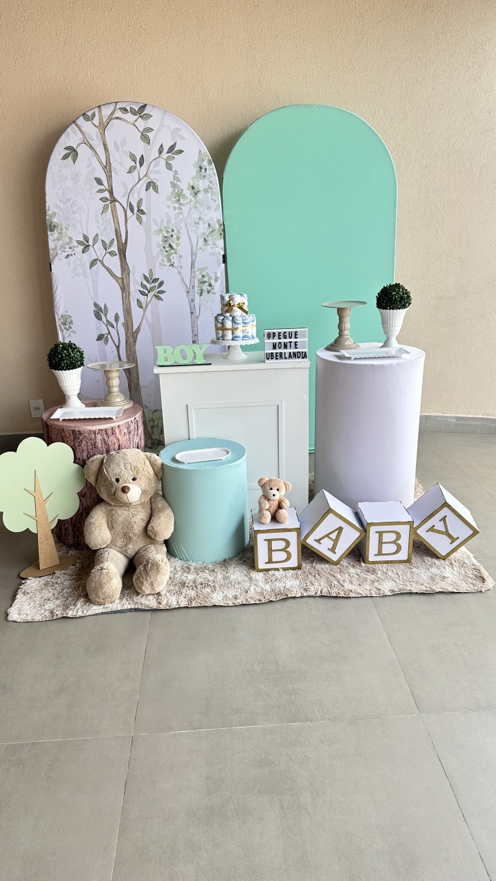 Kit Chá de Bebê Bosque - Maria Luiza Cardoso Barbosa