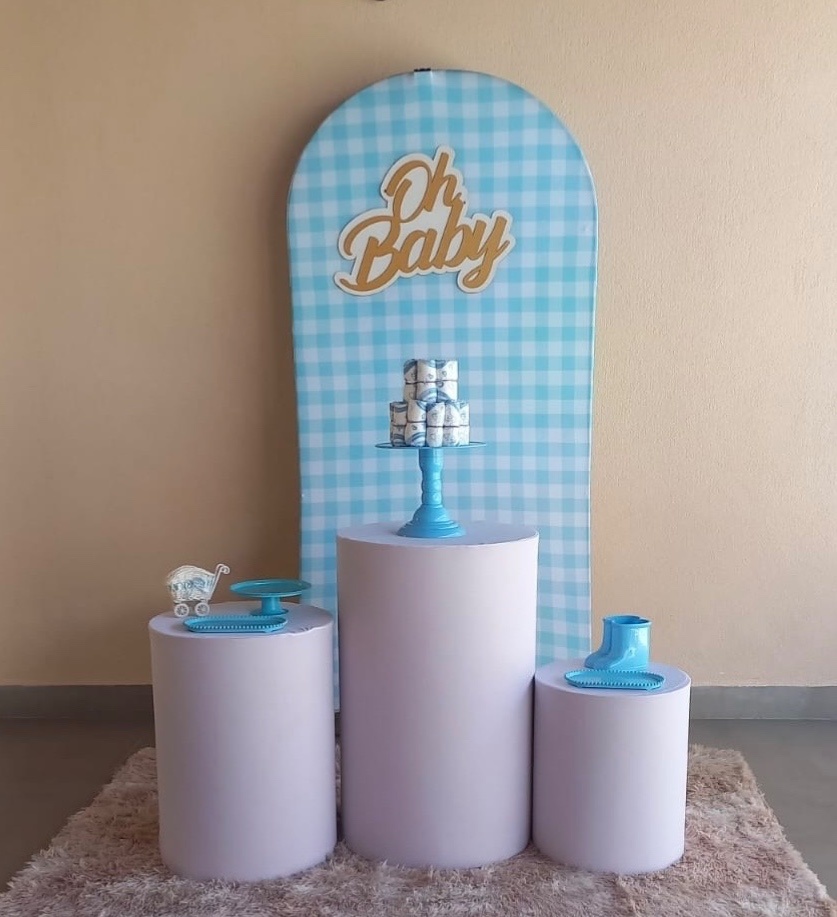 Kit Chá de Bebê Azul 2 - Maria Luiza Cardoso Barbosa