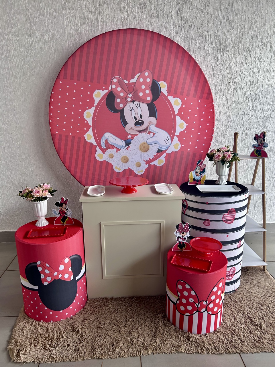 Kit Ouro Minie Vermelha 2 - Maria Luiza Cardoso Barbosa