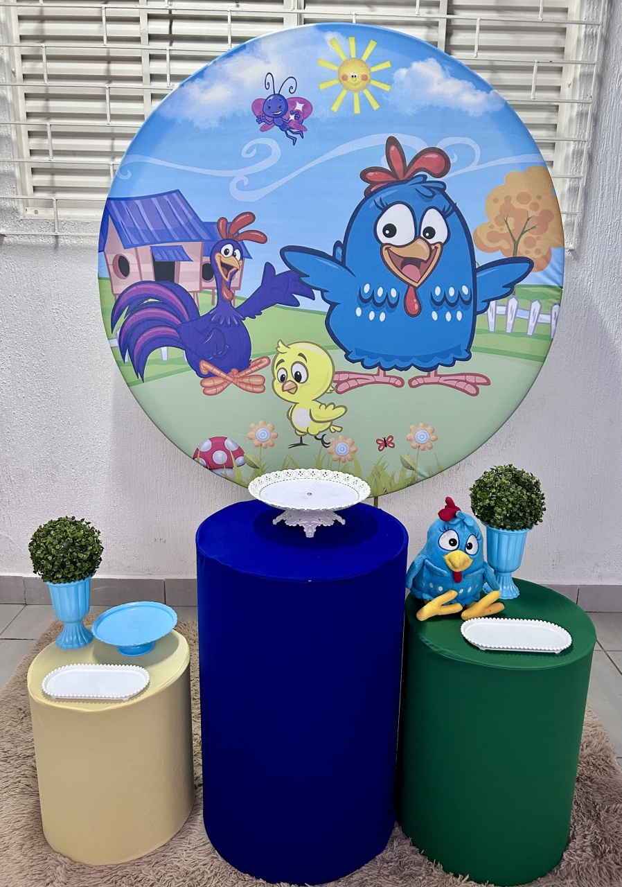 Kit Bronze Galinha Pintadinha - Maria Luiza Cardoso Barbosa