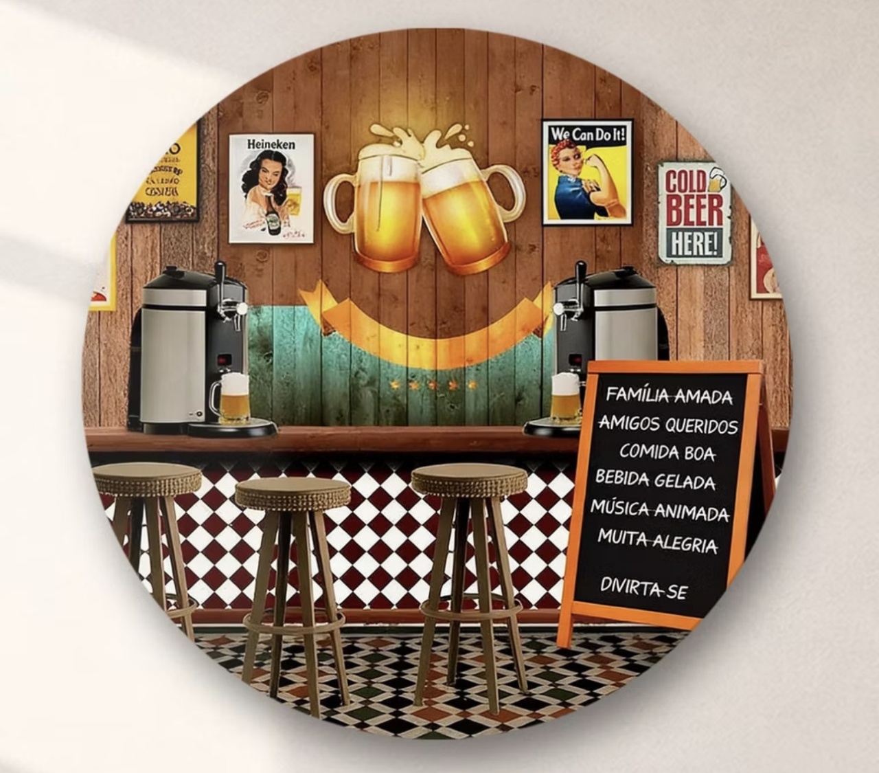 Capa Painel Redondo Boteco 2 - Maria Luiza Cardoso Barbosa