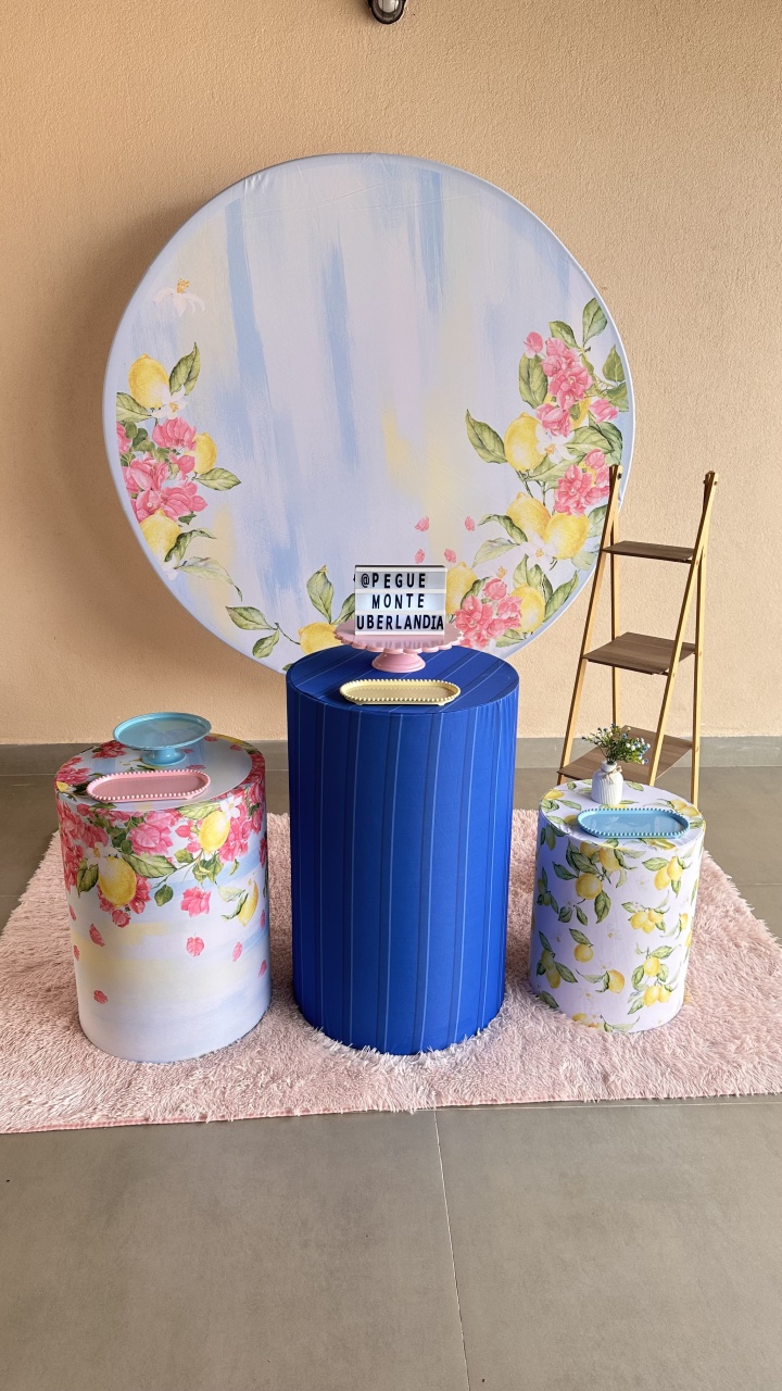 Kit Prata Limão E Flores - Maria Luiza Cardoso Barbosa