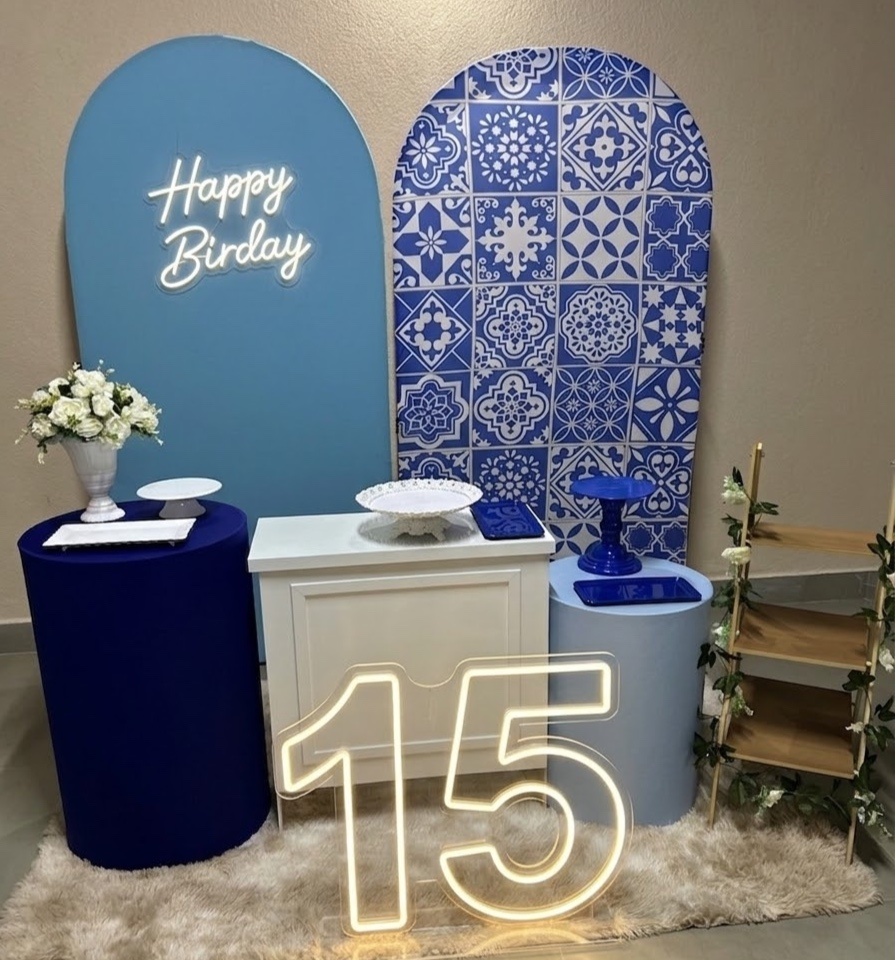 Kit 15 Anos Blue - Maria Luiza Cardoso Barbosa