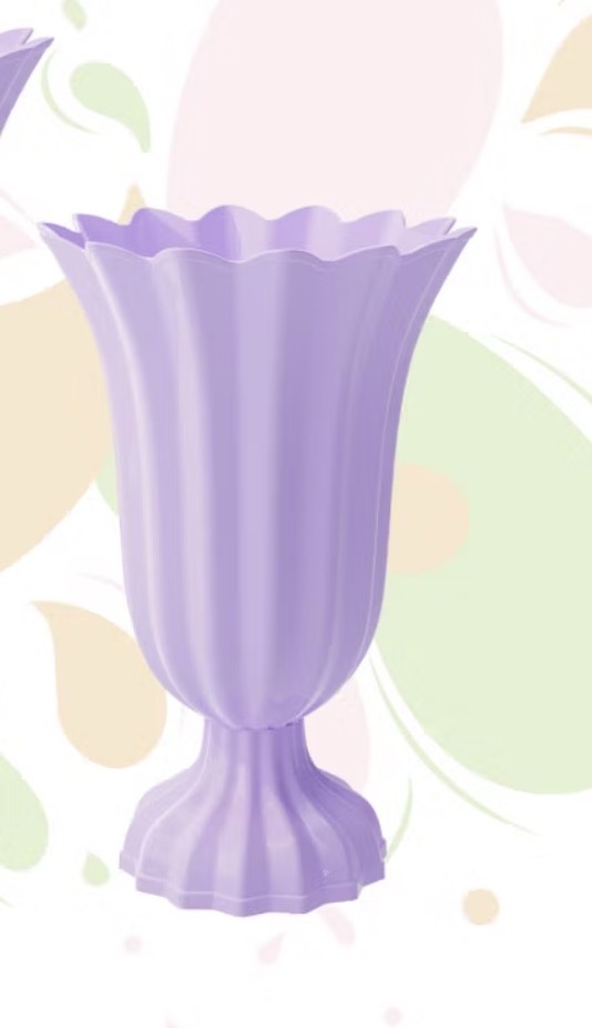 Vaso Popi Lilás - Maria Luiza Cardoso Barbosa