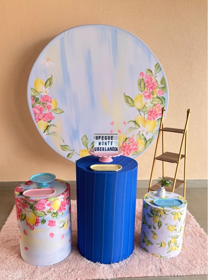 Kit Prata Limão E Flores - Maria Luiza Cardoso Barbosa
