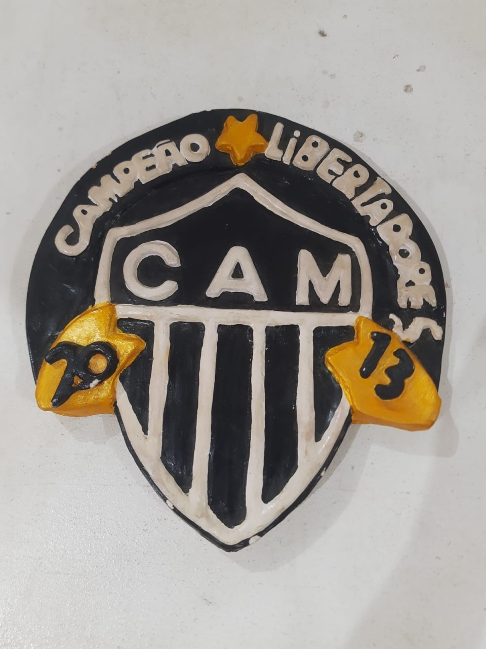 Acessório Atlético Mineiro Cerâmica  - Michelle Almeida Festas 