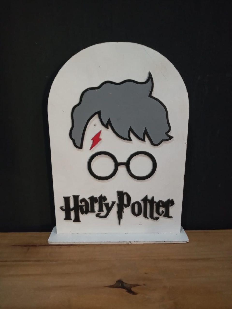 Mdf Placa  Harry Potter  - Michelle Almeida Festas 