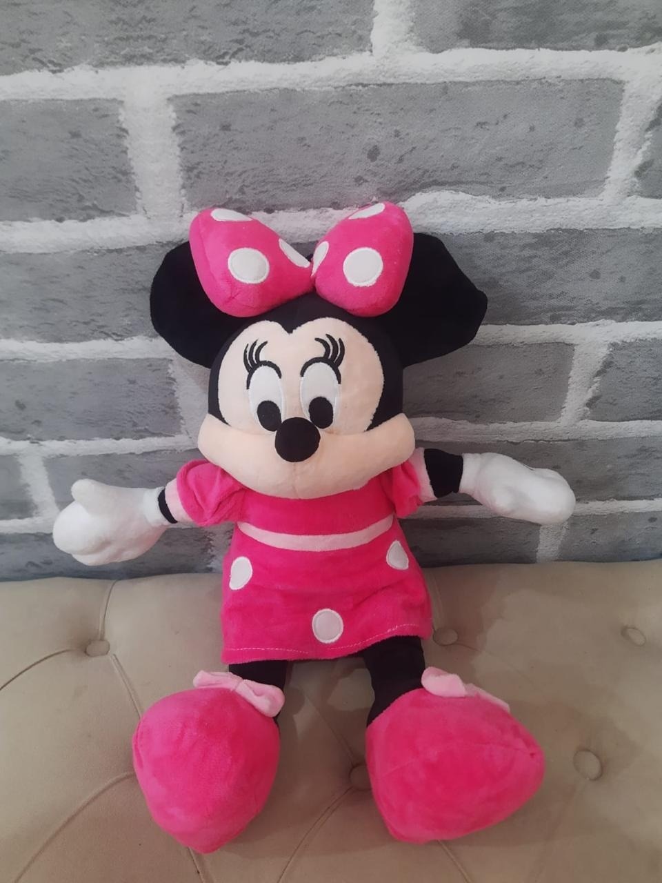Pelúcia Minie Rosa  - Michelle Almeida Festas 