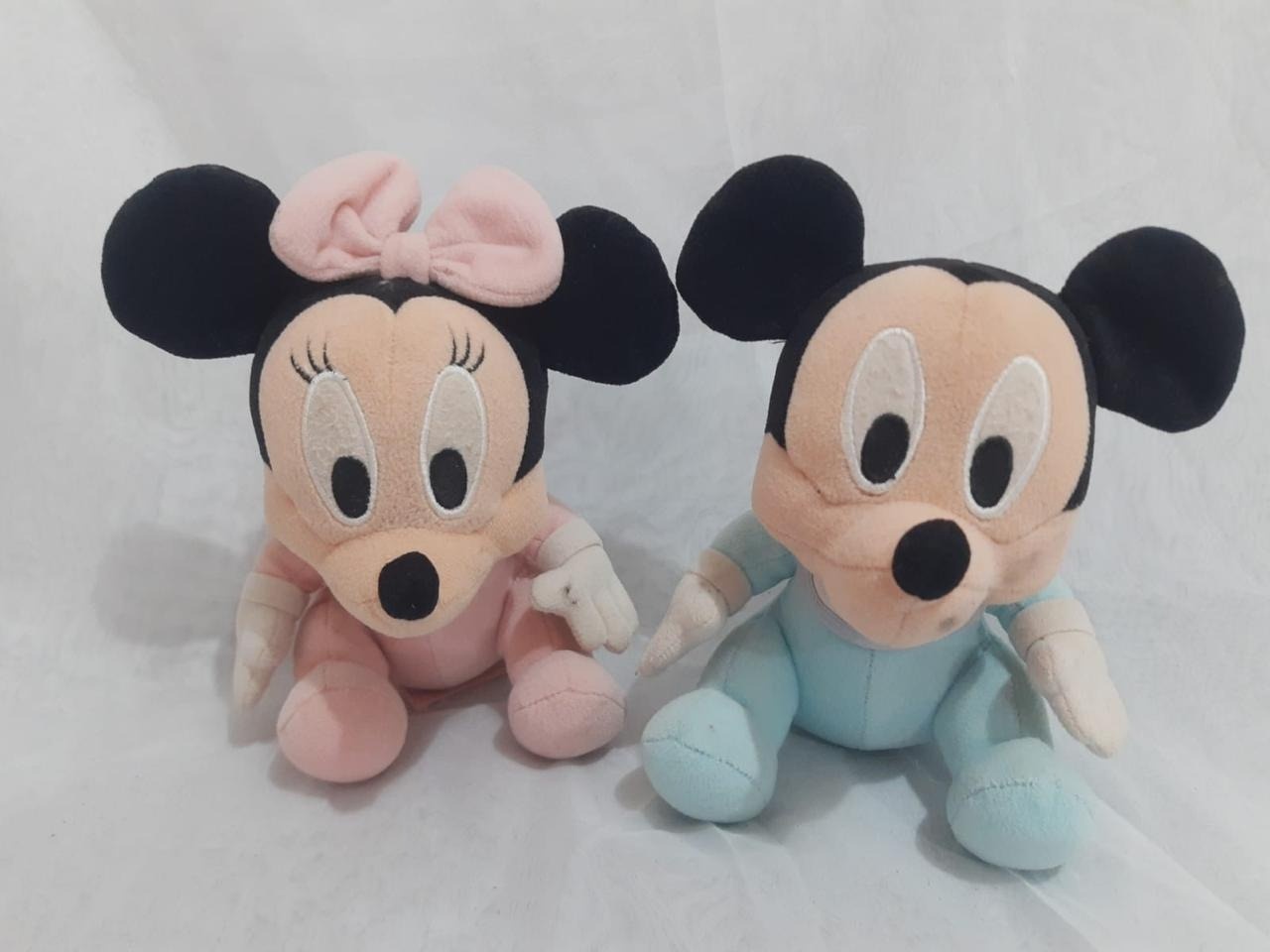 Kit de Pelúcias Mickey E Minie Baby  - Michelle Almeida Festas 