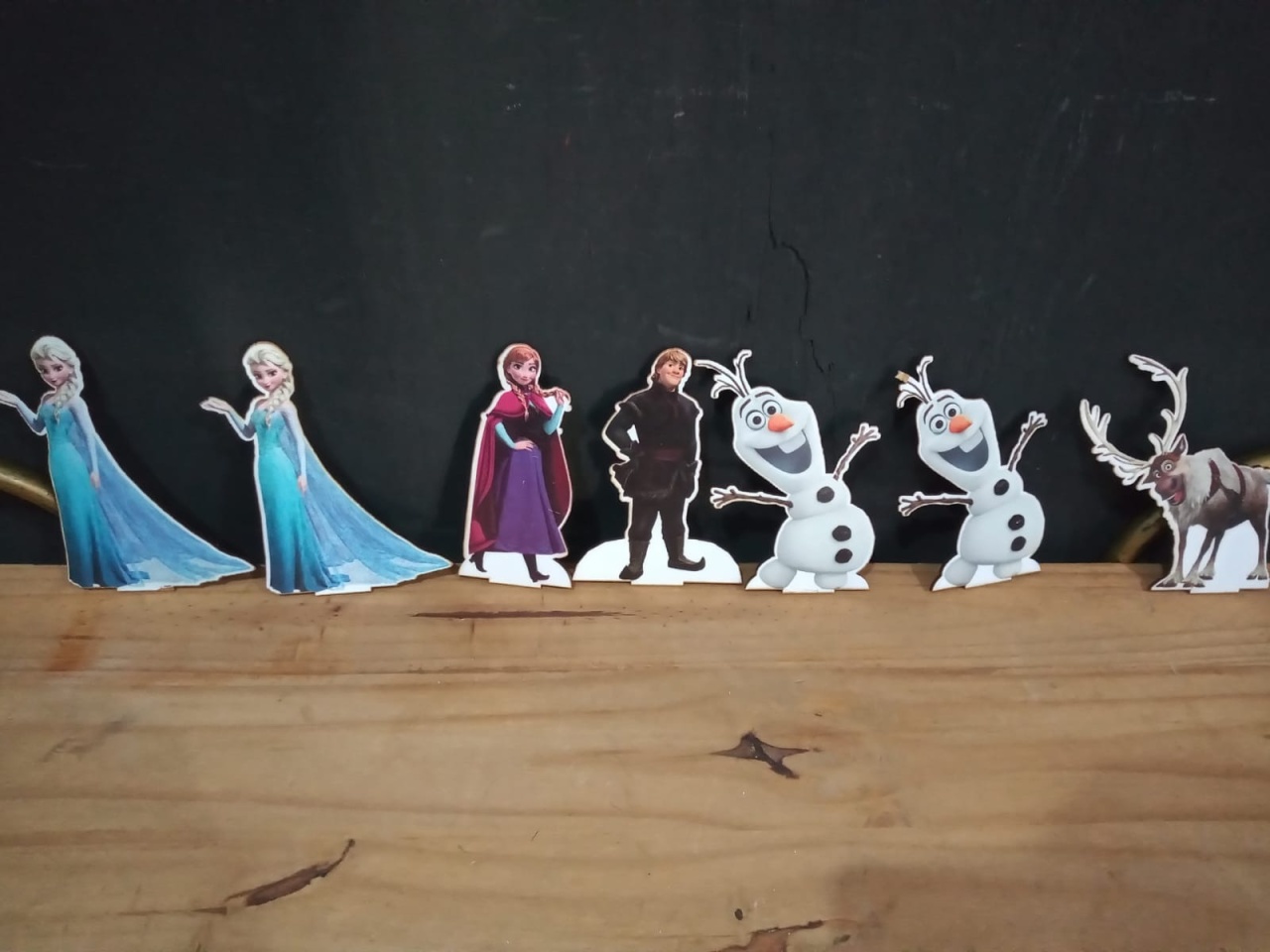 Kit de Mdfs Frozen  - Michelle Almeida Festas 