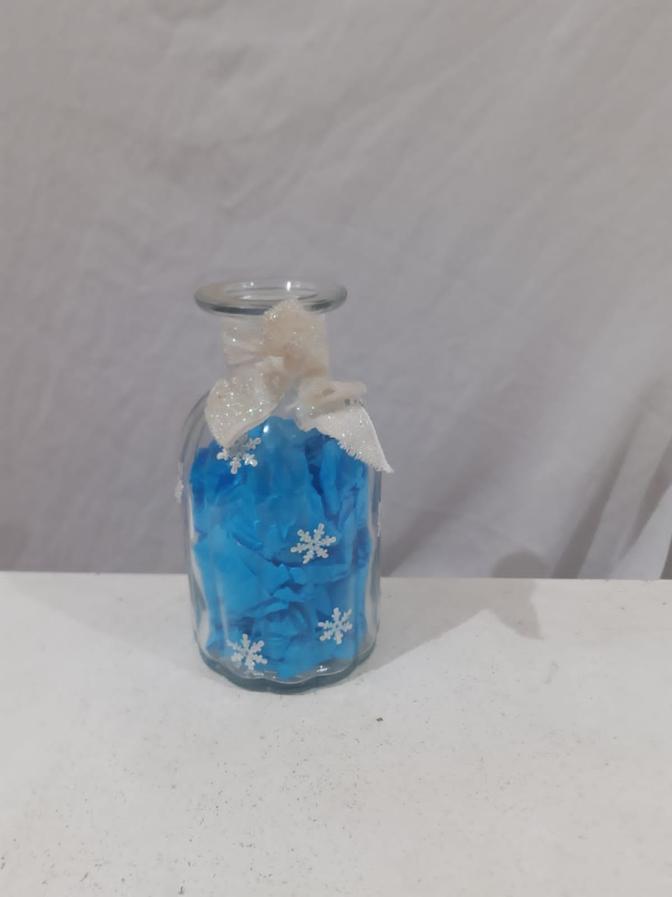 Acessório Garrafa de Vidro Frozen  - Michelle Almeida Festas 
