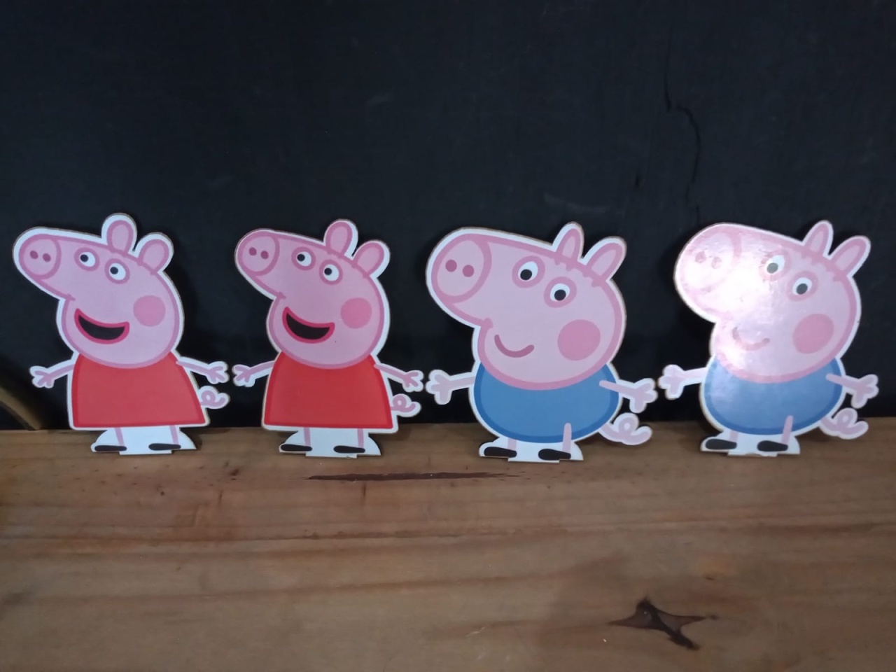 Kit de Mdfs Peppa Pig  - Michelle Almeida Festas 