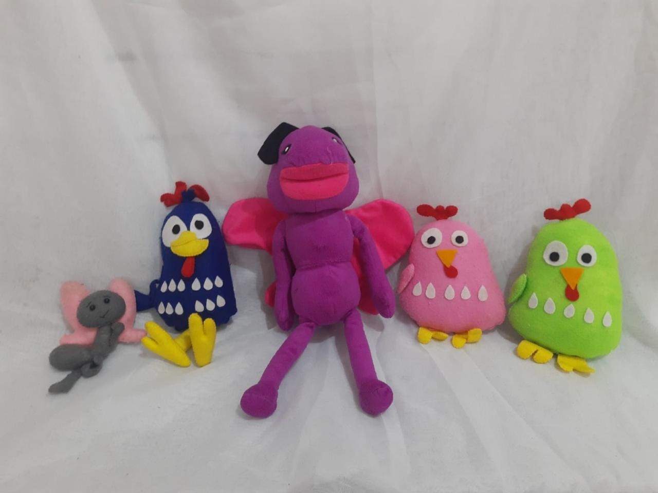 Kit de Feltros Galinha Pintadinha  - Michelle Almeida Festas 