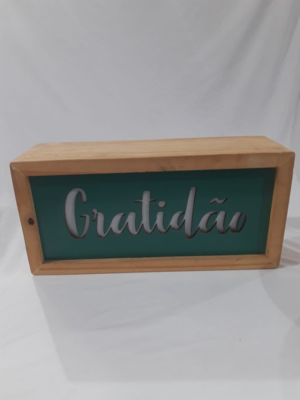 Acessório Quadro Decorativo Gratidão  - Michelle Almeida Festas 