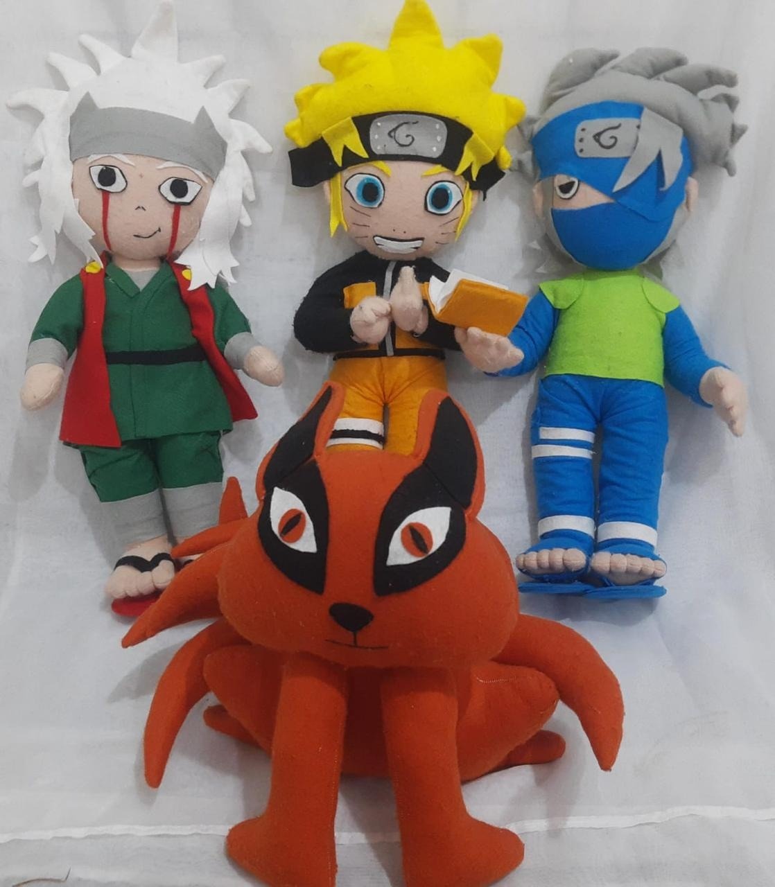 Kit de Feltros Naruto  - Michelle Almeida Festas 