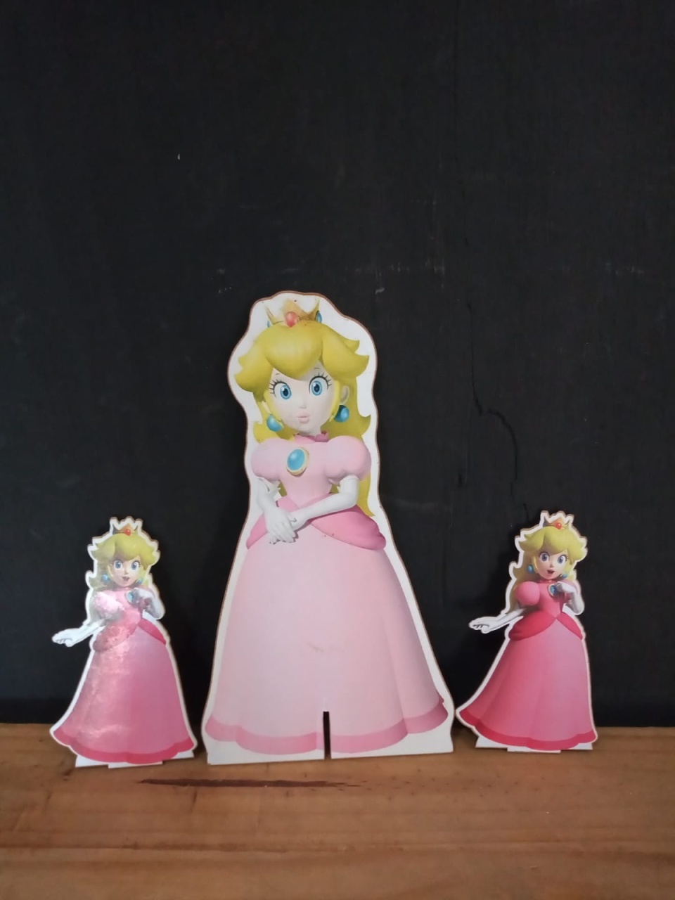 Kit de Mdfs Princesa Mario Bros  - Michelle Almeida Festas 