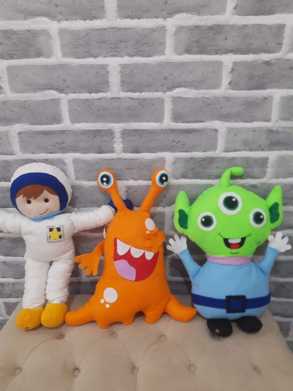 Kit de Feltro Astronauta  - Michelle Almeida Festas 