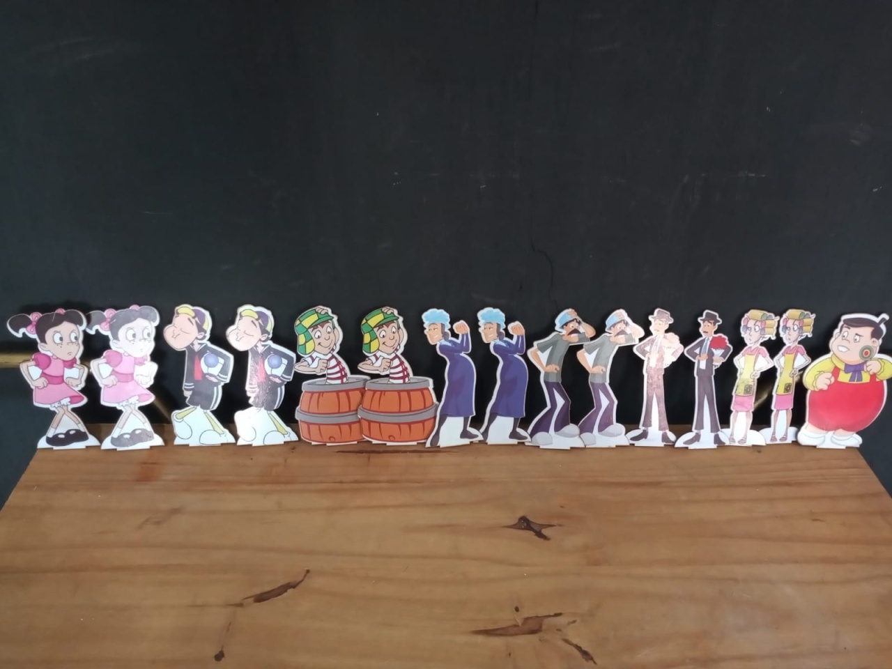 Kit de Mdf Chaves  - Michelle Almeida Festas 