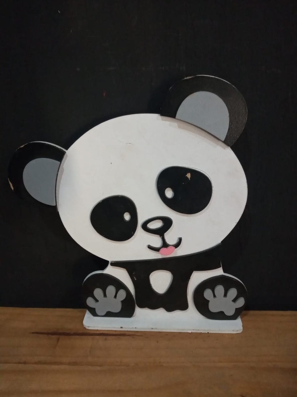 Mdf Panda Menino  - Michelle Almeida Festas 