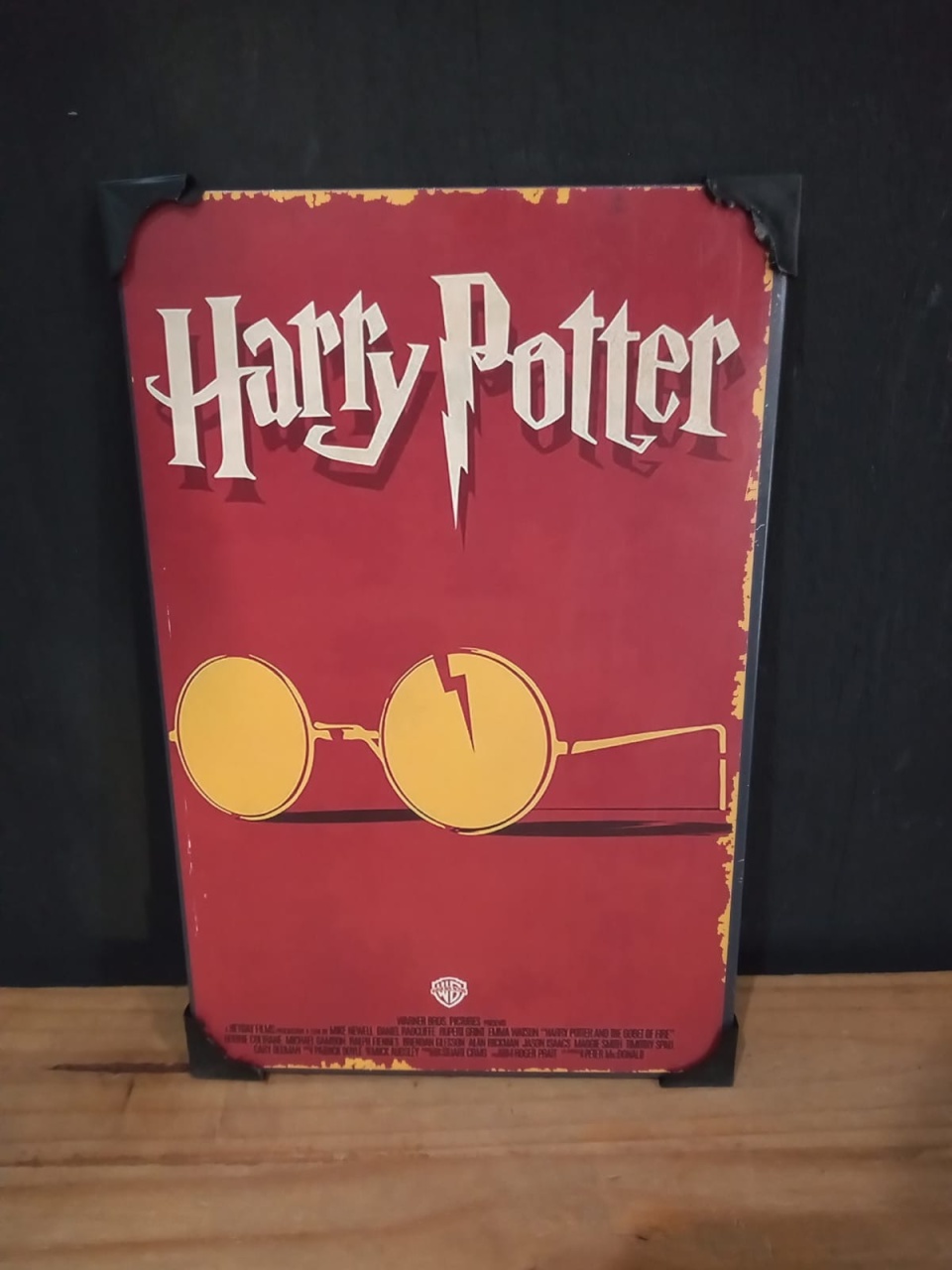 Mdf Plaquinha Harry Potter  - Michelle Almeida Festas 