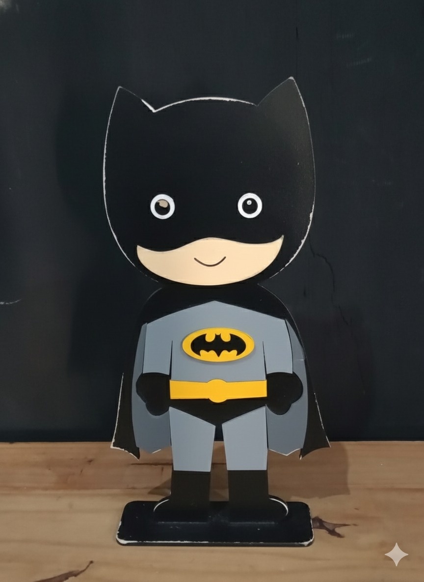 Mdf Batman  - Michelle Almeida Festas 