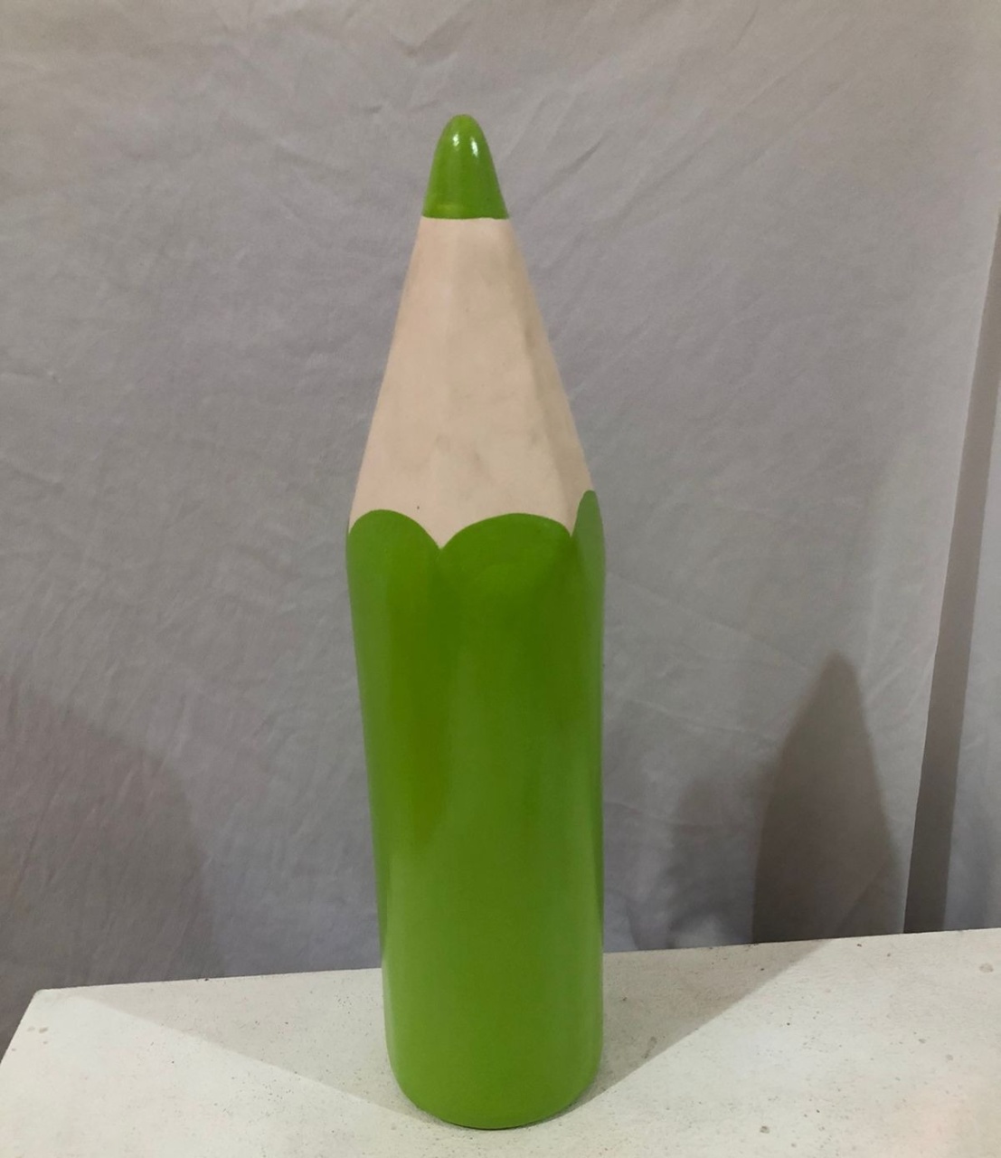 Acessório Lápis Verde Limão Ceramica - Michelle Almeida Festas 