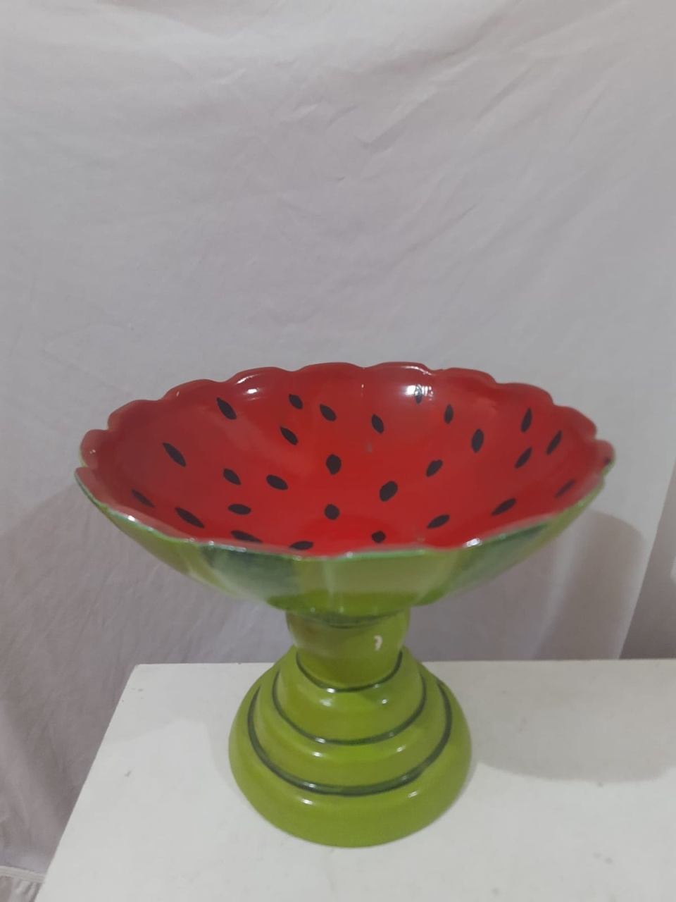Acessório Fruteira Alta Melancia  - Michelle Almeida Festas 