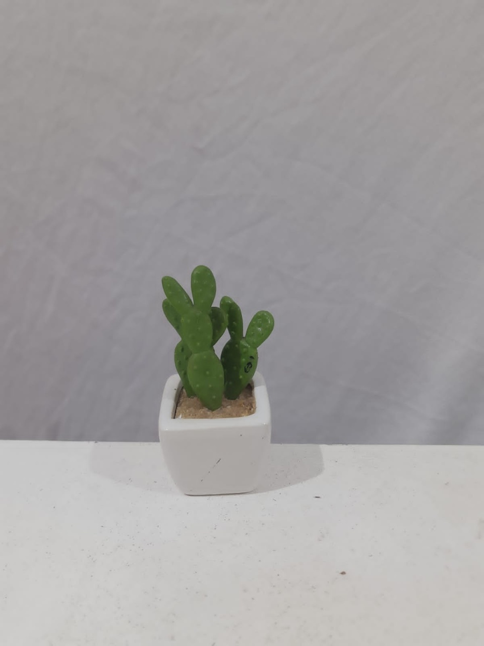Acessório Mini Vaso Com Planta Fake  - Michelle Almeida Festas 
