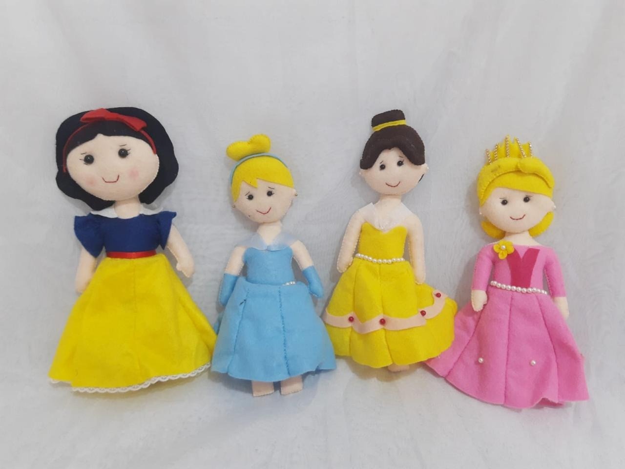 Kit de Feltros Princesas  - Michelle Almeida Festas 