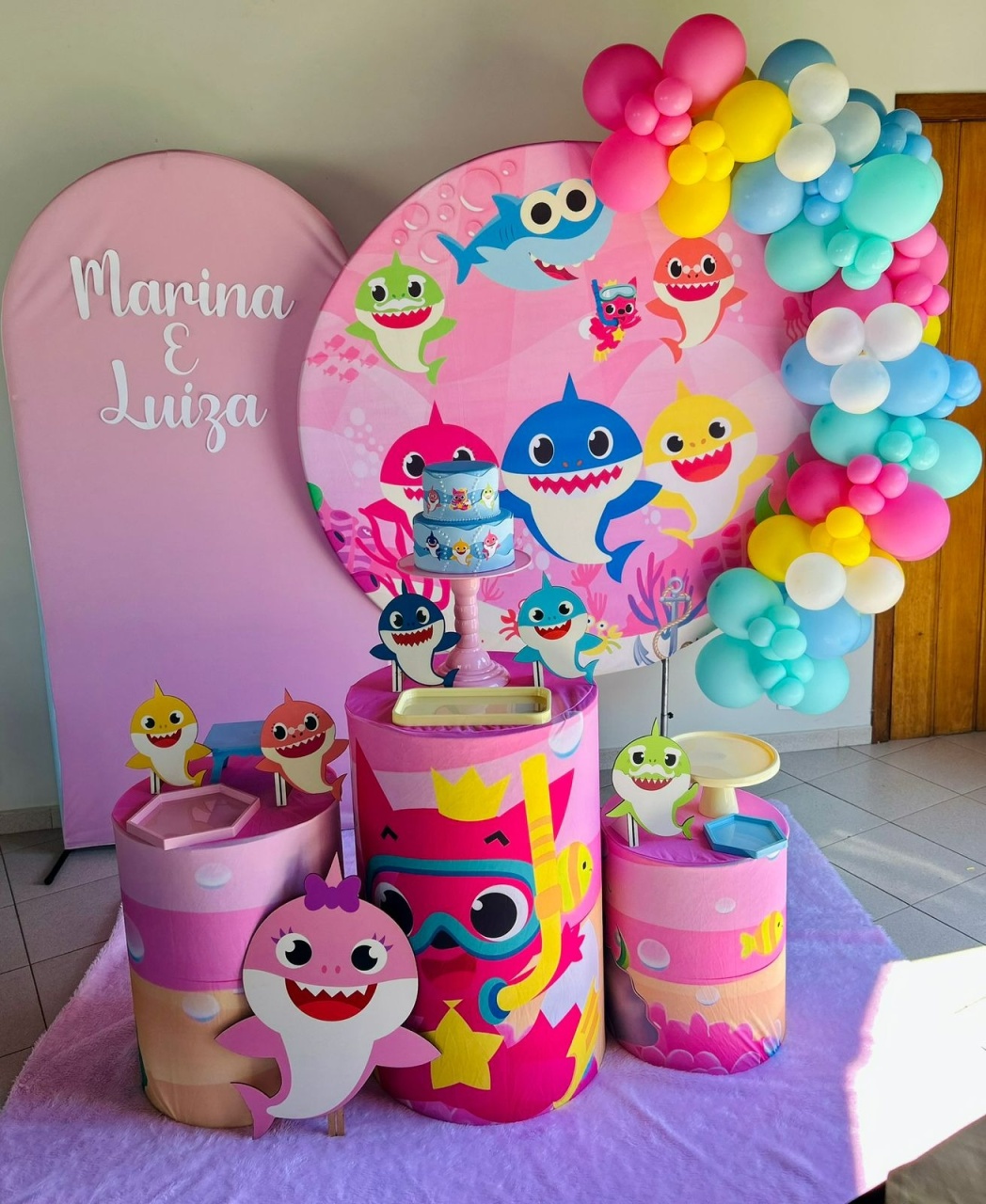 Kit Baby Shark - Sonho de Festa