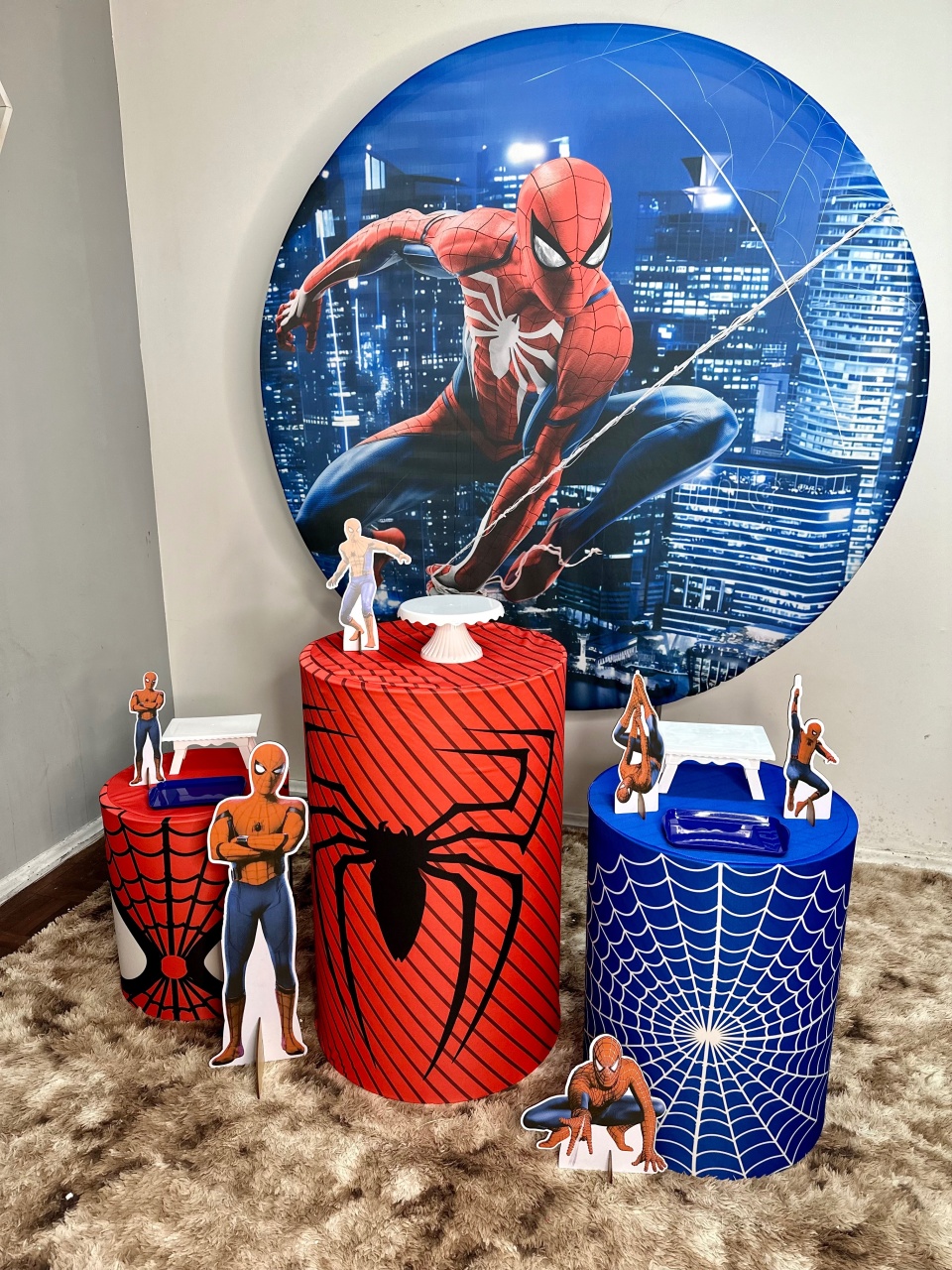 Kit Encanto Homem Aranha  - Sonho de Festa