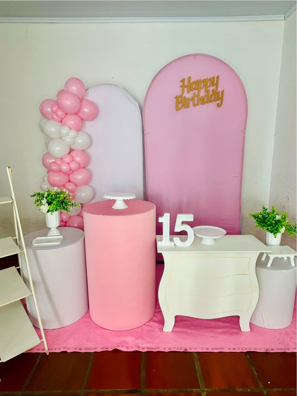 Kit Rosa 15 Anos - Sonho de Festa
