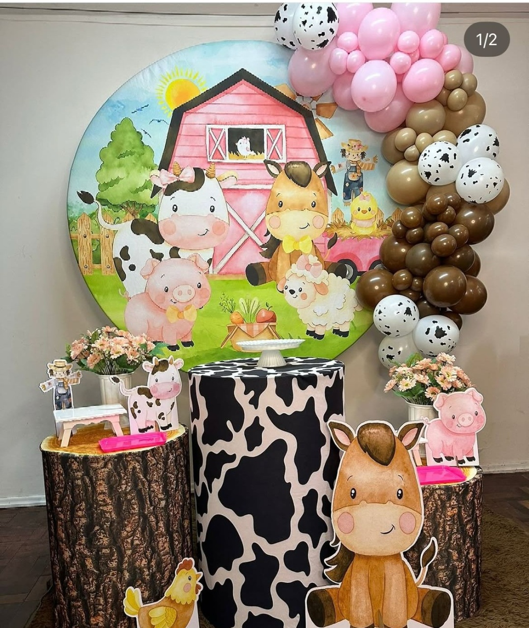 Kit Encanto Fazendinha Menina  - Sonho de Festa
