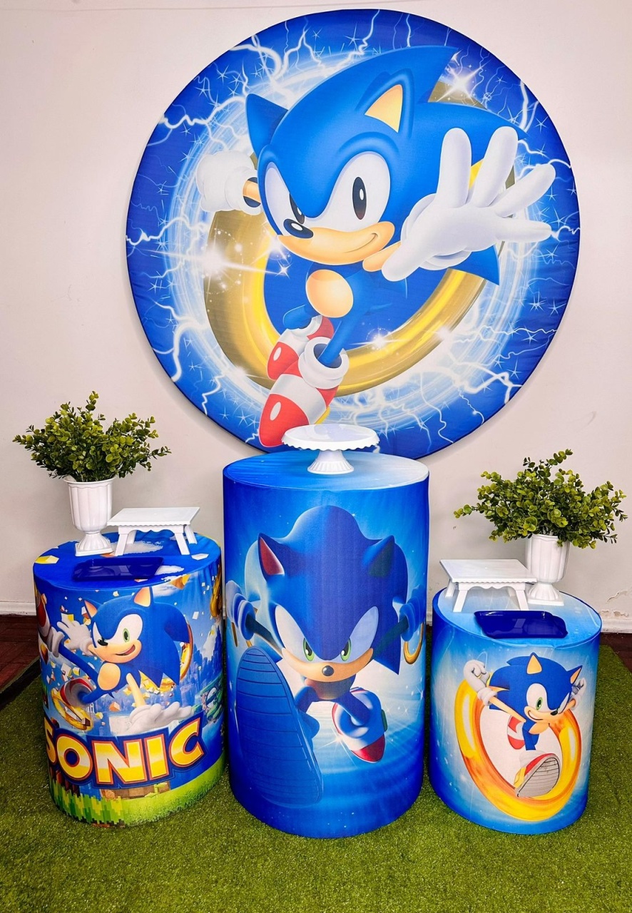 Kit Encanto Sonic  - Sonho de Festa