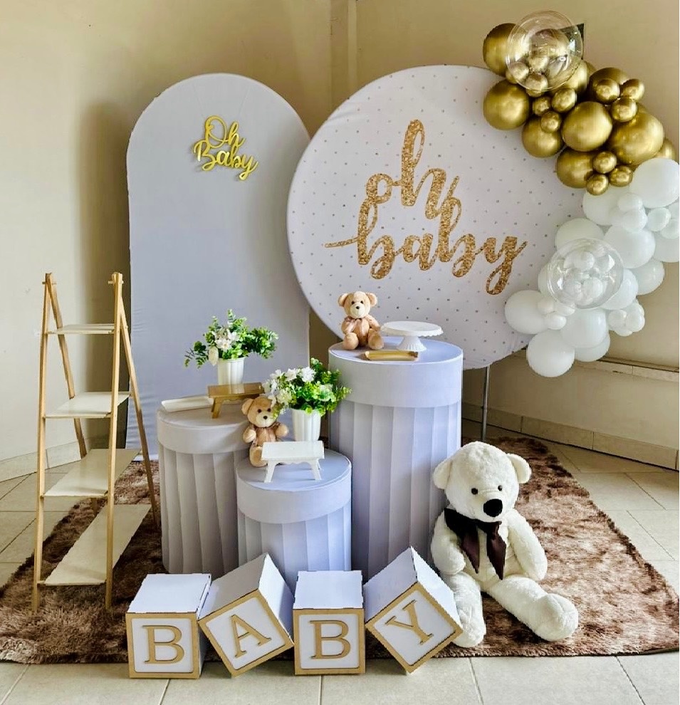 Cha de Bebe Oh Baby Com Montagem - Sonho de Festa