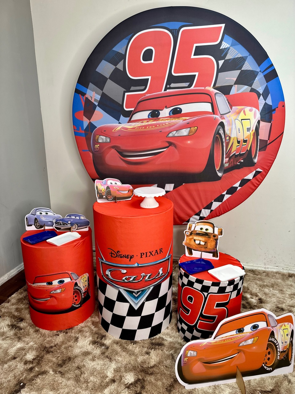 Kit Encanto Carros  - Sonho de Festa