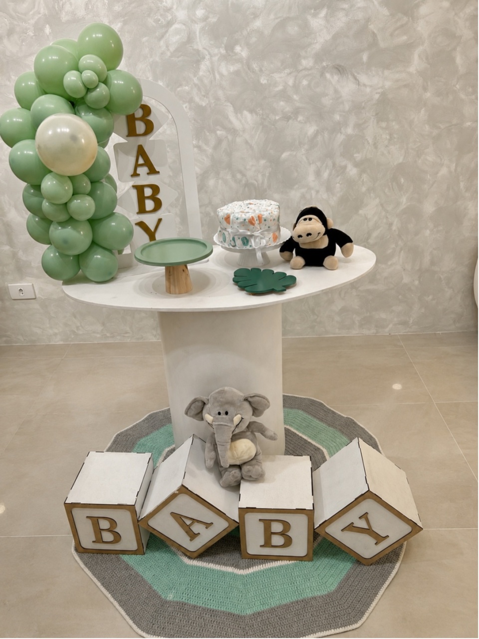Chá de Bebê Kit Sereno Safari - Sonho de Festa