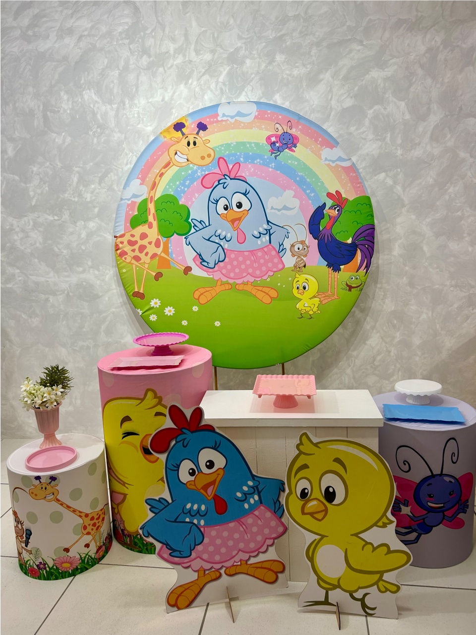 Galinha Pintadinha Kit Delicatta - Sonho de Festa
