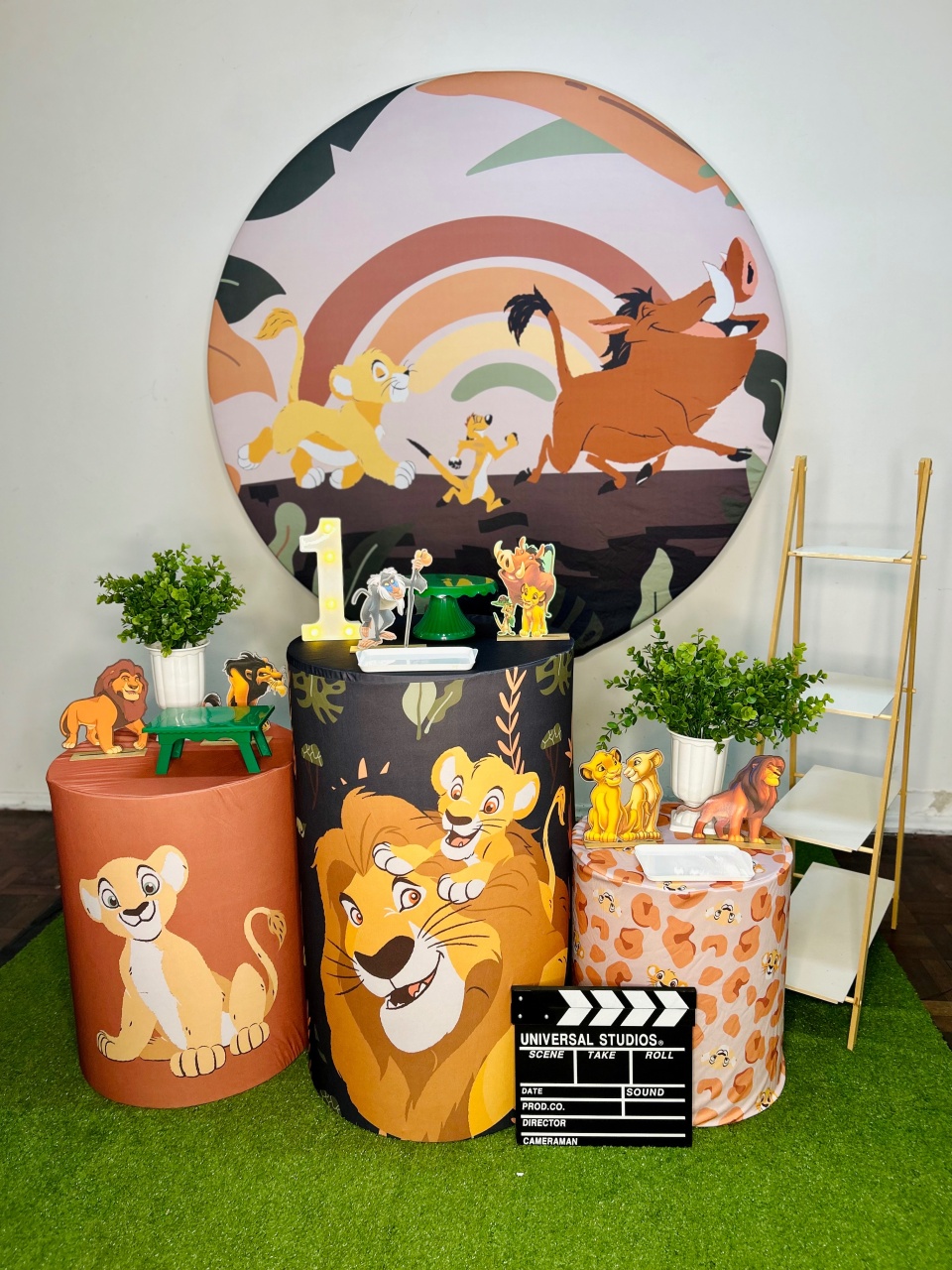 Kit Encanto Rei Leão  - Sonho de Festa